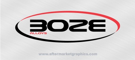 Boze Alloys Decals - Pair (2 pieces)